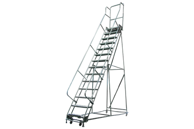 Used 14-Step Rolling Ladders