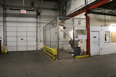 Used Wire Security Cage - 120" Tall