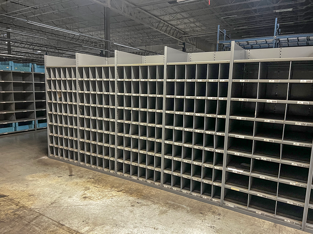 Closed Lyon Shelving System Liquidated by American Surplus