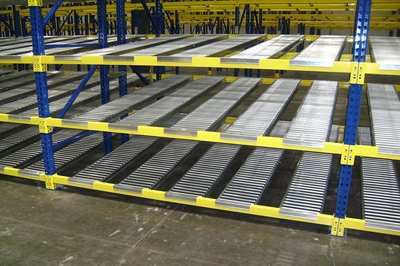 Pallet Flow Rack for Safe, Space-Saving IBC Container Storage