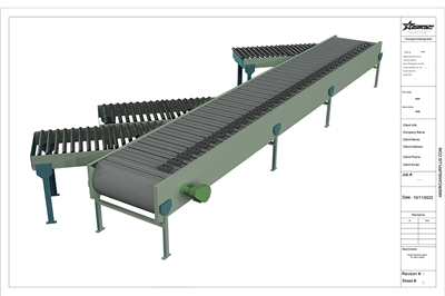 Undisclosed - Furniture assembly line - rollers - Industries - CITConveyors