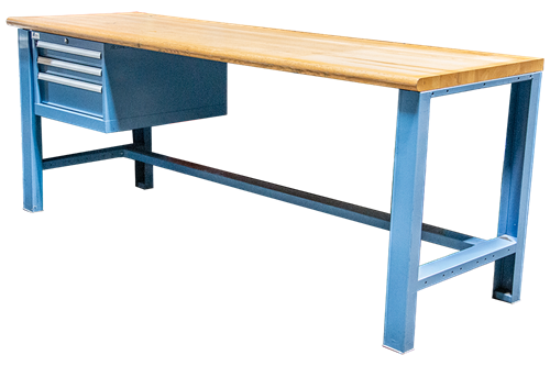  Used Lista Butcher Block Industrial Workbench For Sale