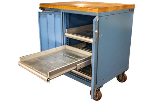  Used Lista MP/NW Series Mobile Parts Cabinets