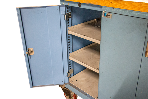  Used Lista MP/NW Series Mobile Parts Cabinets For Sale