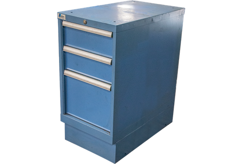  Used 3-Drawer Lista Parts Cabinet For Sale