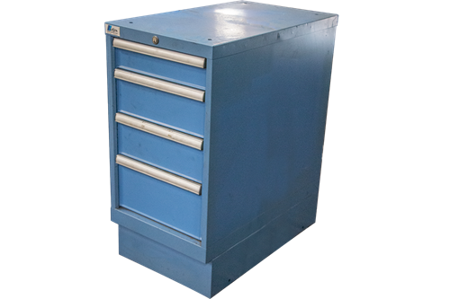  Used 4-Drawer Lista Parts Cabinet For Sale