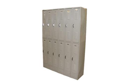 used half door lockers