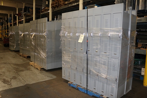 used half door lockers