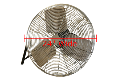 Lasko 16 Oscillating Wall Mount Fan with Anti-Rust Grills