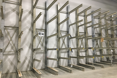 used cantilever racks