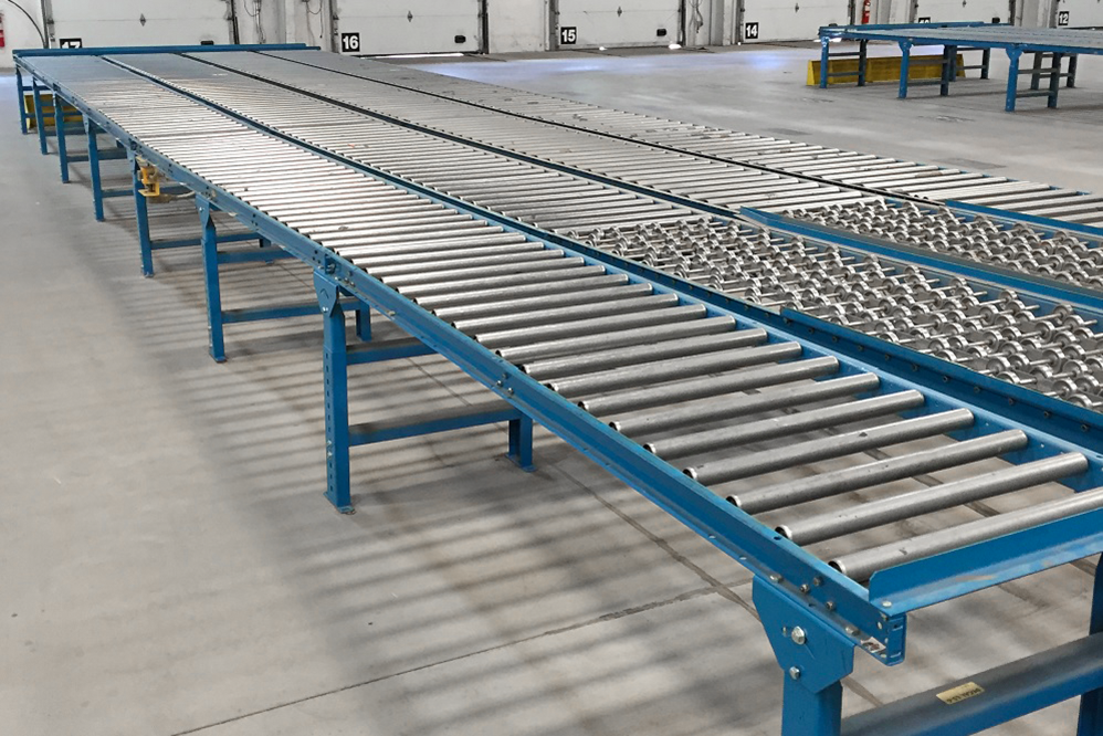 Used Gravity Roller Conveyors for sale by American Surplus Inc.