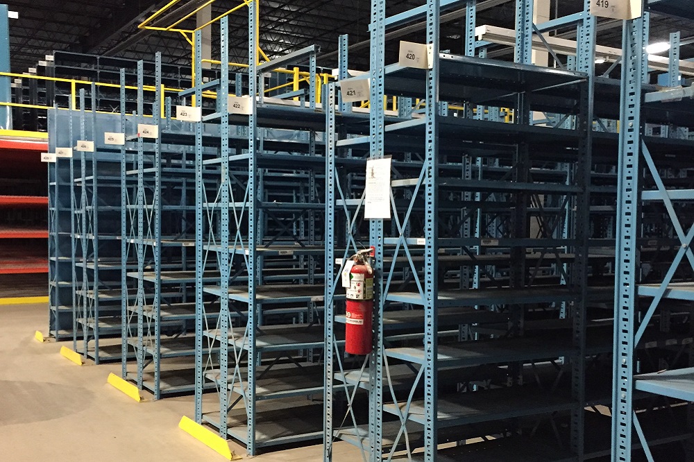 Used Open Industrial Shelving American Surplus